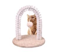 Luieonm Cat Scratcher,Cat Arch Groomer Scratching Massager Board | Arch Massage Brush Grooming Shedding Rubbing Post Pet Toys for Kitten Head Back