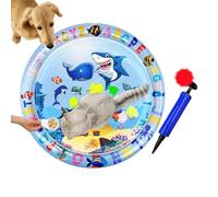 Luieonm Cat Sensory Water Mat | Pet Toy Cooling Sensory Bed | Cat Interactive Cooling Pad Playing Mat for Puppy Pets Dogs Relief and Fun