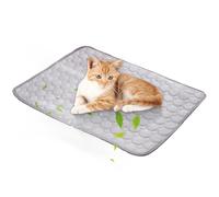Luieonm Cooling Mat For Dogs, Portable Pet Cooling Ma-t, Coo-ling Ma-t Cats, Heat Self Co-oling Dog M-at, Crate Pad, Washable Summer Cat M-at For Crates, Kennels And Beds