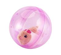 Luieonm Plush Interactive Toy Figures,Automatic Rolling Ball Hamster,Realistic Electronic Pets - for Cat Dog Bunny Child Girl Boy House Playroom Kindergarten Travel Floor