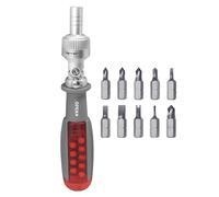 Luieonm Screwdriver Ratchet Set,Ratchet Driver Set | Multi Angle Ergonomic Tools for Electrical Furniture Assembly Home Project Industrial Machinery