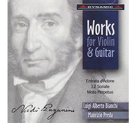 Luigi Alberto Bianchi, Violin - Paganini: Works For Violin And Guitar