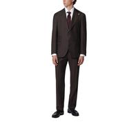 Luigi Bianchi Suit - male - Luigi Bianchi Mantova - Single Breasted Suits - Brown - 3XL - Suits 3XL