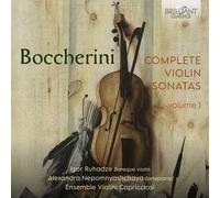 Igor Ruhadze/Alexandra Nepomnyashchaya/Ensemble Violini Capricciosi - Boccherini: Complete Violin Sonatas, Vol. 1