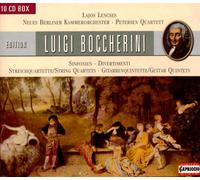 Luigi Boccherini - Boccherini Edition (Peterson Quartet, New Berlin Co) [10 CD]