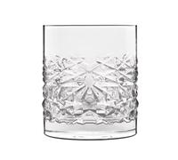 Luigi Bormioli 12346/02 Mixology 12.75 oz Textures Double Old Fashioned Glasses, 12.75 Fluid_Ounces, Clear