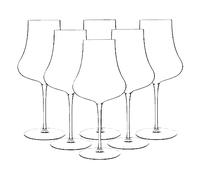 Luigi Bormioli 12502/01 Tentazioni 19.25 oz Merlot Red Wine Glasses, 19.25 Fluid_Ounces, Clear
