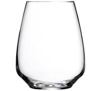 Luigi Bormioli Atelier Stemless Riesling Wine Glass, 14-Ounce, Set of 6