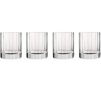 Luigi Bormioli - Bach - Glass Tumblers Set of 4 - SON.hyx Crystal - Highly Resistant to Breakage - Dishwasher Safe - Made in Italy