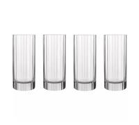 Luigi Bormioli - Bach - Hi Ball Drinking Glasses - SON.hyx Crystal - Highly Resistant to Breakage - Dishwasher Safe - Made in Italy - Set of