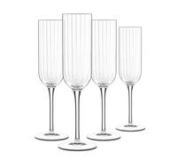 Luigi Bormioli Bach Champagne Flute 21cl / 7.5oz Pack of 4