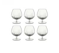Mixology Brandy Glass Set - 6x 465ml Luigi Bormioli Clear One Size