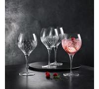Luigi Bormioli Diamante Crystal Gin Glasses, 650ml, 8 Pack