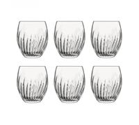 Luigi Bormioli 12648/01 Tumbler Glasses Set of 6-Son.hyx Crystal-Highly Resistant to Breakage-Dishwasher Safe-Made in Italy, 500 milliliters,