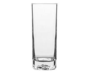Luigi Bormioli On The Rocks Highball Glasses, Set of 4-15 Oz. Thick Base Drink Tumblers with Optical Rock-Like Bottom - Lead-Free Son.hyx Crystal, Dishwasher Safe, Made in Italy, Elegant Barware