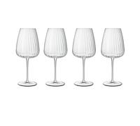 Luigi Bormioli - Optica Bordeaux Red Wine Glass 70 cl 4-pack - Clear