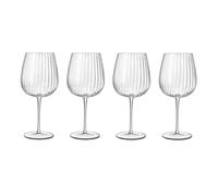 Luigi Bormioli Optica Burgundy/Gin Glasses Durable Dishwasher Safe 4 Pack 750ml