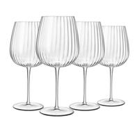 Luigi Bormioli Optica Gin Glasses Set of 4 x 750ml: Crystal Cocktail Glasses, Dishwasher Safe