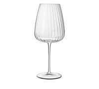 Luigi Bormioli Optica Red Wine Glasses 4 Set x 700ml Large Wine Glasses, Crystal Glassware, Dishwasher Safe
