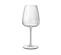 Luigi Bormioli Optica Wine Glasses 4 Set x 550ml Crystal Wine Glasses, Dishwasher Safe