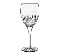 Luigi Bormioli Red Wine Glasses Set of 4 - Diamante Crystal Wine Glasses 520ml, Ultra Clear & Durable Dishwasher Safe Glassware with Titanium Reinforced Stems, Gift Box Included, Made In Italy