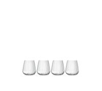 Luigi Bormioli Set of 4 Optica Tumblers No Colour