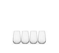 Luigi Bormioli Set of 4 Talismano Hi Ball Glasses No Colour
