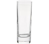 Luigi Bormioli Strauss 9 oz Hi-Ball Drinking Glasses (Set of 6) : Ultra Clear Glass, Laser Cut Rim, Lead-Free, Elegant Drinking Glassware, Dishwasher Safe, Fine Quality