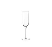 Luigi Bormioli Sublime Champagne Flutes 4 x 210ml Crystal Wine Glasses, Dishwasher Safe