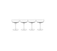 Luigi Bormioli Sublime Cocktail & Champagne Coupe Glasses Set 300 ml - Pack of 4