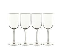 Luigi Bormioli Sublime' Crystal Glass White Wine Glasses Set 280ml - Pack of 4 in Clear Luigi Bormioli Clear