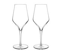 Luigi Bormioli Supermo 15.25 oz Chianti/Pinot Grigio Red Wine Glasses, 2 Count (Pack of 1), Clear