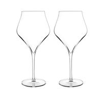 Luigi Bormioli Supermo 22 oz Burgundy Red Wine Glasses, 2 Count (Pack of 1), Clear