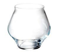 Luigi Bormioli Supremo 15.25 oz Pinot Noir Stemless Wine Glasses (Set of 2), Clear, 11281/02