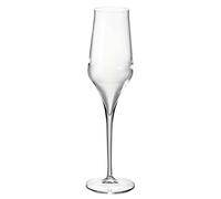 Luigi Bormioli Supremo Champagne Glasses (Set of 2), 8 oz, Clear