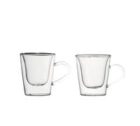 Luigi Bormioli Thermal Espresso Cup Duo 12 ouble Wall Set 2