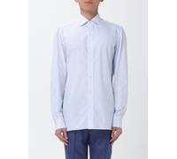 Luigi Borrelli Classic Striped Cotton Shirt - Size: 43 - male