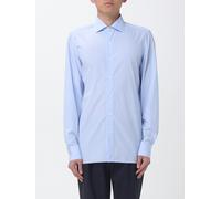 Luigi Borrelli Classic Striped Cotton Shirt - Size: 44 - male