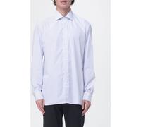 Luigi Borrelli Striped Cotton Shirt - Size: 45 - male