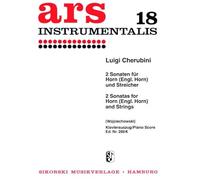 LUIGI CHERUBINI TWO SONATAS FOR HORN AND STRINGS (HORN/PIANO) HN/PF: für Waldhorn (oder Englisch Horn) und Streichorchester. horn solo, string orchestra. Réduction pour piano.