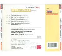 LUIGI DALLAPICCOLA: THREE QUESTIONS WITH TWO ANSWERS; PICCOLA MUSICA NOTTURNA; D