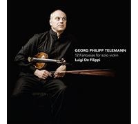 Georg Philipp Telemann Telemann: 12 Fantasias for Solo Violin (CD) Album