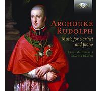 Luigi Magistrelli & Claudia Bracco – Rudolph: Music for Clarinet and Piano