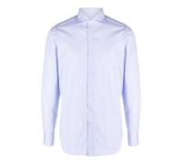 Luigi Shirt, male, Finamore, Formal Shirts, Blue, M, Shirts M