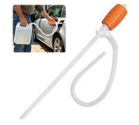 Luigi's Fuel Transfer Syphon Pump Kit for Fuel Transfer Manual Hand Siphon with Anti-Leak Valve for Quick Liquid Drainage - 22" Portable Hand Transfer Use It for Water or Oil Drainage and Transfer