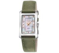 Luino Diamond 14600 Leather Swiss Quartz Watch GV2 Green One Size