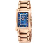 Luino Diamond 14605B IPRG Swiss Quartz Watch GV2 Rose One Size