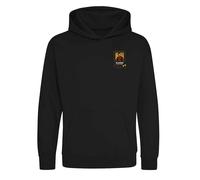 Luis Figo Legend 1P 8-Bit Kids Hoodie - Black / 3-4 years
