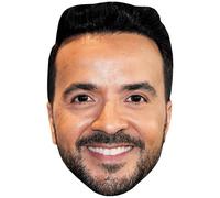 Luis Fonsi (Smile) Big Head. Larger than life mask.