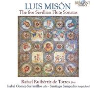 Luis Misón : Luis Misón: The Five Sevillian Flute Sonatas CD Album (Jewel Case)
